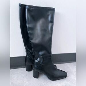 Aerosoles Micah Boot - Black Riding Boot - Size 7.5 - Gently Preowned